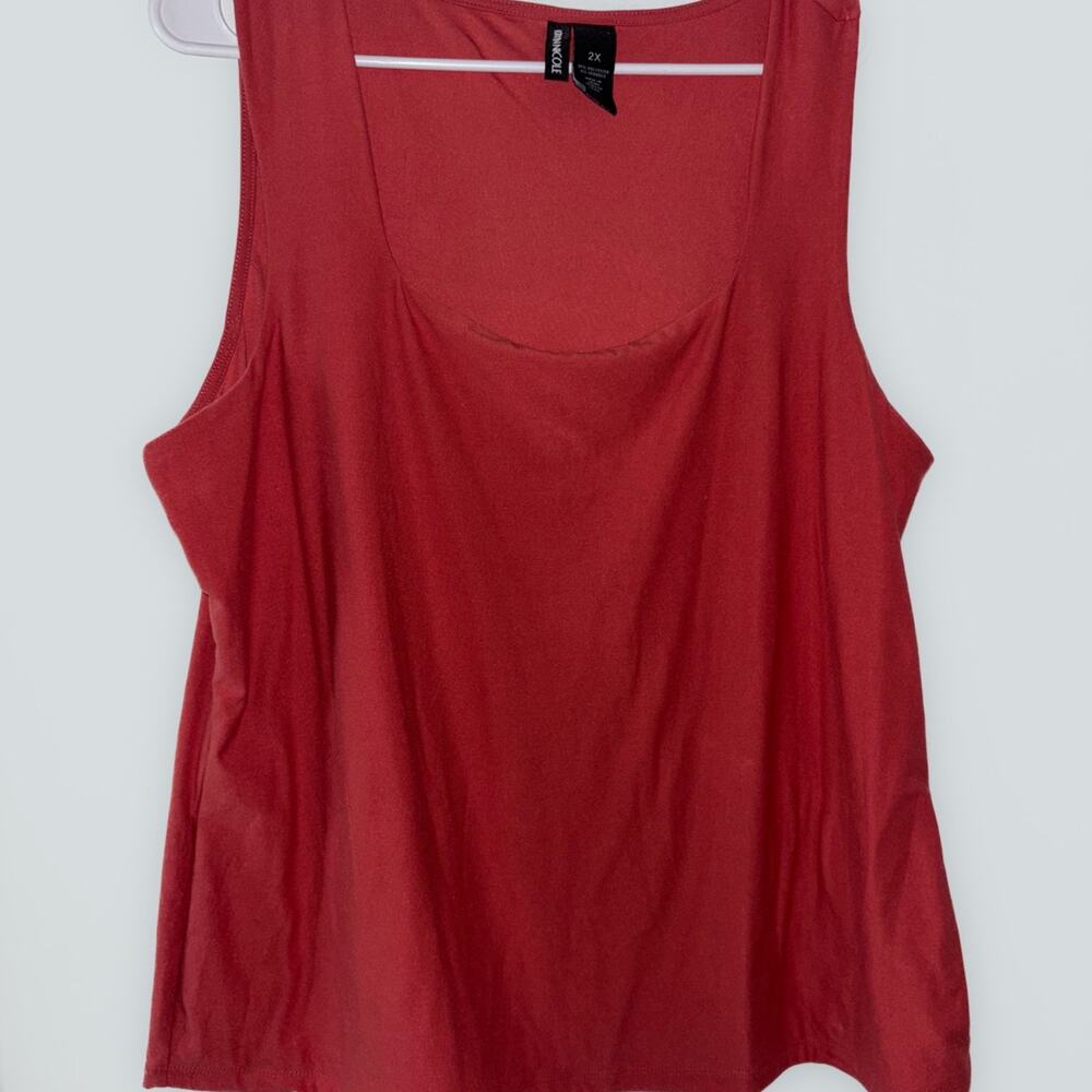Kristin Nicole Sleeveless Tank 2X Polyester Spandex Blend! Preloved Condition